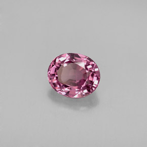 Espinela violeta natural de 0,83 ct, corte óvalo, VVS-VS