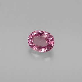 Espinela violeta natural de 0,54 ct, corte óvalo, VVS-VS