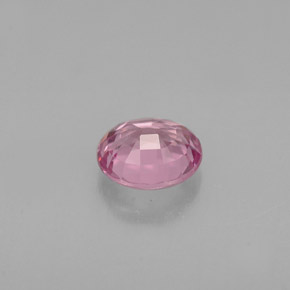 Espinela rosa natural de 0,69 ct, corte óvalo, VVS-VS