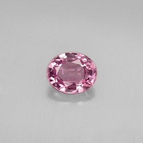 Espinela violeta natural de 0,72 ct, corte óvalo, VVS-VS