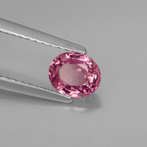 Espinela violeta natural de 0,70 ct, corte óvalo, VVS-VS