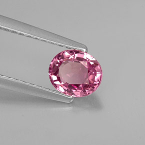 Espinela violeta natural de 0,82 ct, corte óvalo, VS