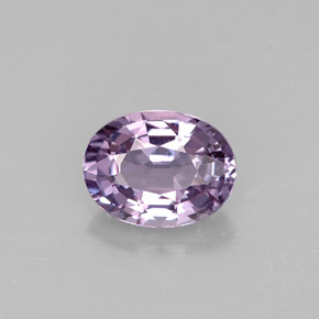 Espinela violeta natural de 1,00 ct, corte óvalo, VVS