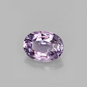 Espinela violeta natural de 1,00 ct, corte óvalo, VVS