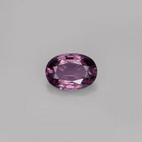 Espinela violeta natural de 0,86 ct, corte óvalo, VVS-VS