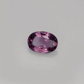 Espinela violeta natural de 0,86 ct, corte óvalo, VVS-VS