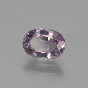 Espinela violeta natural de 0,98 ct, corte óvalo, VVS-VS