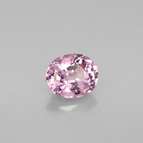 Espinela violeta natural de 0,91 ct, corte óvalo, VVS