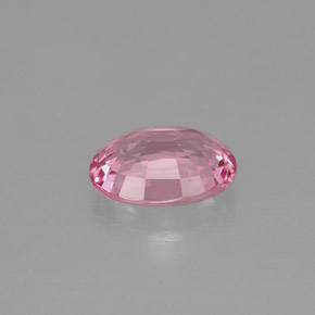 Espinela rosa natural de 1,48 ct, corte óvalo, VS