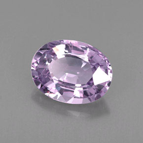 Espinela violeta natural de 1,49 ct, corte óvalo, VS