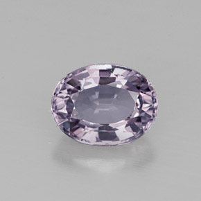 Espinela violeta natural de 1,74 ct, corte óvalo, VVS