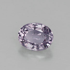 Espinela violeta natural de 1,74 ct, corte óvalo, VVS