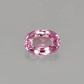 Espinela rosa natural de 1,04 ct, corte óvalo, VVS