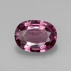 Espinela violeta natural de 1,98 ct, corte óvalo, VS