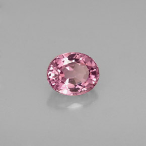 Espinela púrpura natural de 0,74 ct, corte óvalo, VVS