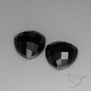 8.91ctw Natural Negro Espinela, Trillón, Opaco