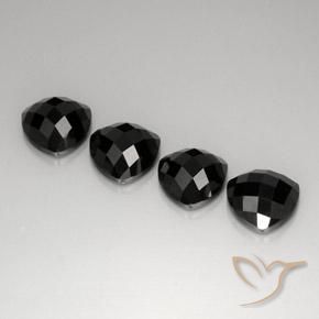 18.25ctw Natural Negro Espinela, Trillón, Opaco