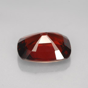 Espinela rojo natural de 4,44 ct, corte cojín, VVS-VS