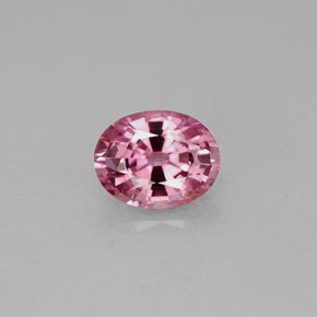Espinela rosa natural de 1,21 ct, corte óvalo, VVS-VS