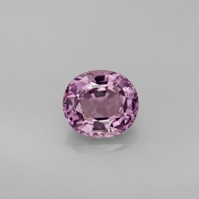 Espinela violeta natural de 1,49 ct, corte óvalo, VVS