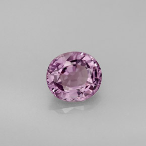Espinela violeta natural de 1,49 ct, corte óvalo, VVS