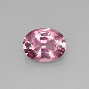 Espinela púrpura natural de 1,41 ct, corte óvalo, VS-SI