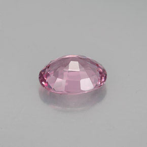 Espinela rosa natural de 1,50 ct, corte óvalo, VVS-VS