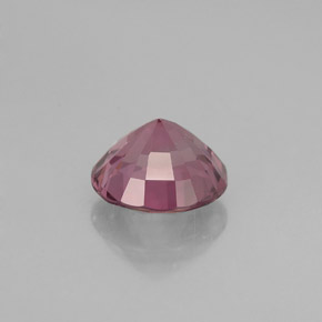 Espinela violeta natural de 1,31 ct, corte redondo, VVS