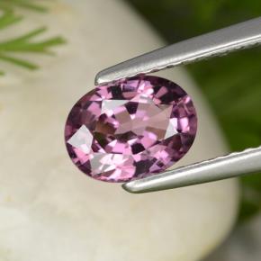 Espinela púrpura natural de 1,15 ct, corte óvalo, VVS-VS