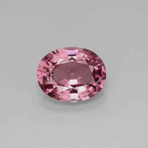 Espinela violeta natural de 1,31 ct, corte óvalo, VVS