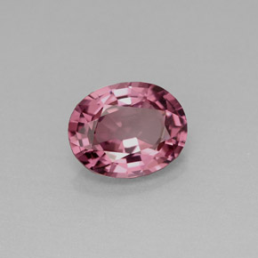 Espinela violeta natural de 1,31 ct, corte óvalo, VVS