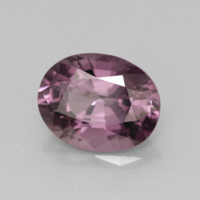 Espinela violeta natural de 1,55 ct, corte óvalo, VVS-VS