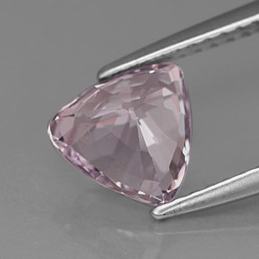 Espinela violeta natural de 1,54 ct, trillón, VVS-VS
