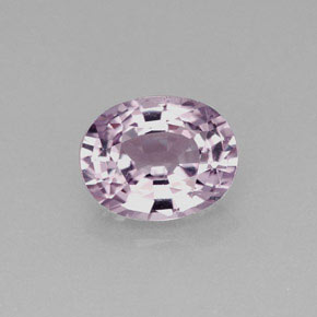 Espinela violeta natural de 1,65 ct, corte óvalo, VVS