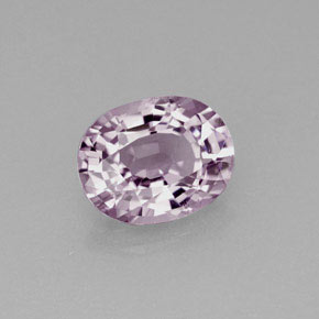 Espinela violeta natural de 1,65 ct, corte óvalo, VVS