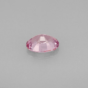 Espinela rosa natural de 0,93 ct, corte óvalo, VVS-VS