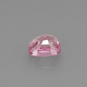 Espinela rosa natural de 0,67 ct, corte cojín, VS