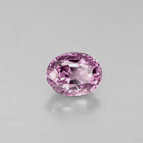 Espinela púrpura natural de 1,25 ct, corte óvalo, VVS