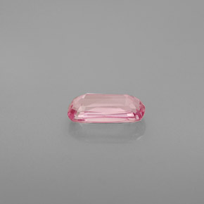 Espinela rosa natural de 0,80 ct, corte cojín, VS