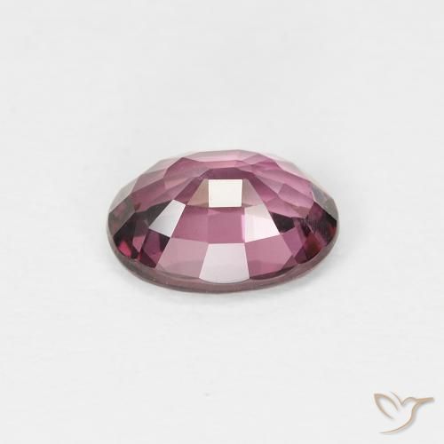 Espinela Púrpura rojizo natural de 1.02 ct, Ovalada, VS