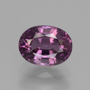 Espinela violeta natural de 1,11 ct, corte óvalo, VVS-VS