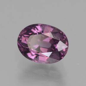 Espinela violeta natural de 1,11 ct, corte óvalo, VVS-VS