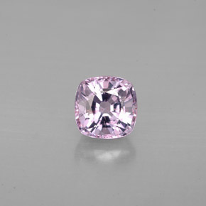 Espinela violeta natural de 1,13 ct, corte cojín, VS