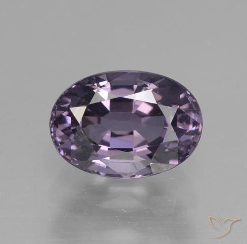 1.16ct Natural Medium Grape Violet espinela, Ovalada, VS