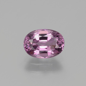 Espinela rosa natural de 0,96 ct, corte óvalo, VS
