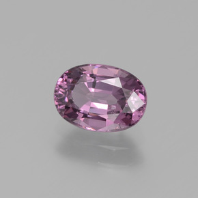 Espinela rosa natural de 0,96 ct, corte óvalo, VS