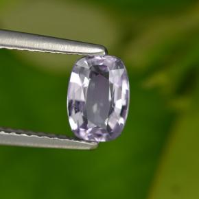 Espinela azul natural de 0,92 ct, corte cojín, VS