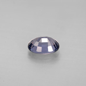 Espinela azul natural de 1,06 ct, corte óvalo, VS