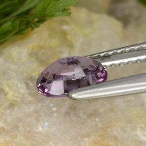 Espinela púrpura natural de 0,97 ct, corte óvalo, VVS-VS
