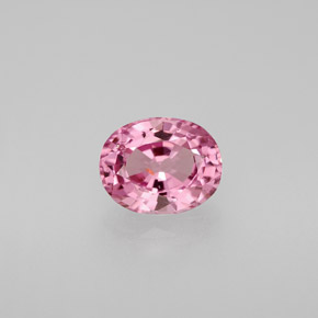 Espinela rosa natural de 1,53 ct, corte óvalo, VS-SI